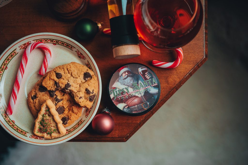 Picture shows a table with Christmas treats for Santa. Image Credit Lance Reis via Unsplash